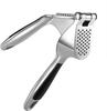 Garlic Press Soft, Squeezable Handle Easy To Squeeze and Clean Zinc Alloy Garlic Chopper and Manual Garlic Press Are Reusable