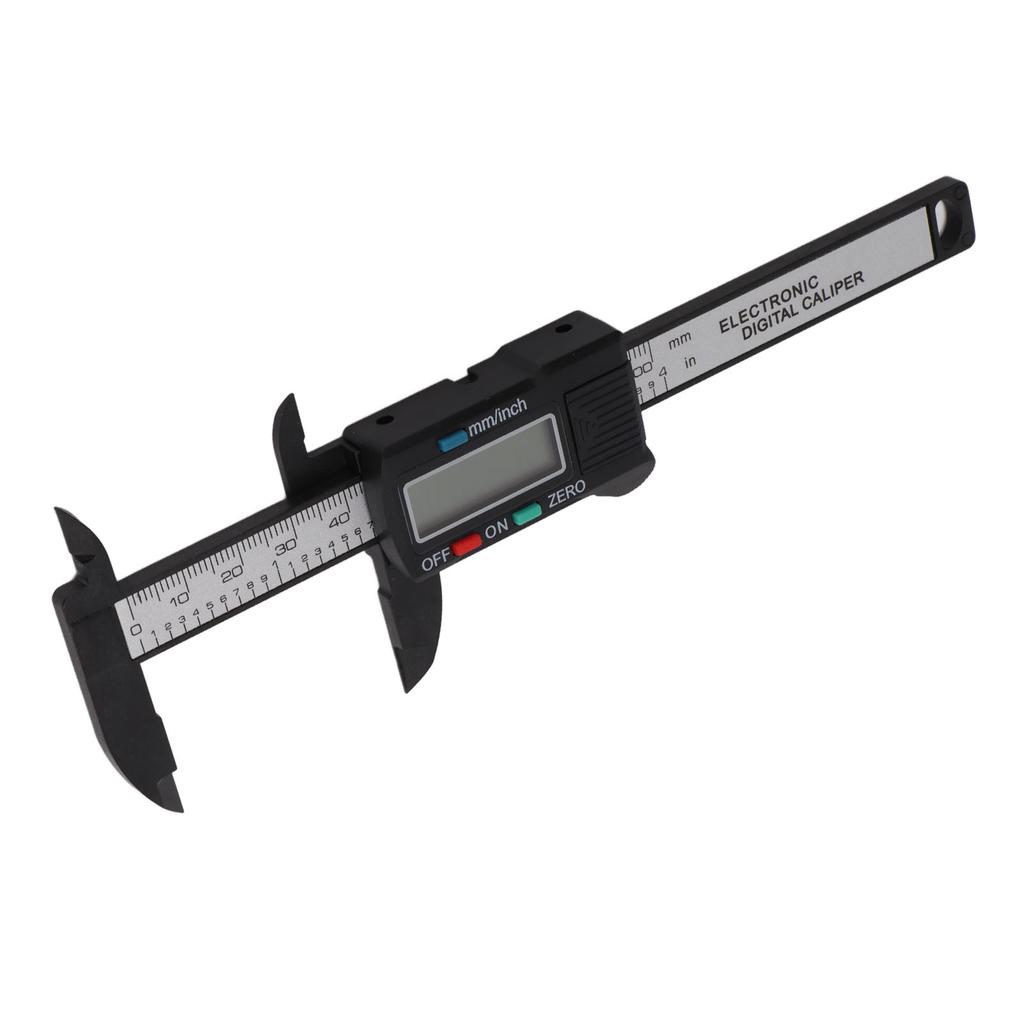 Digital Caliper Mini LED 0‑100mm Plastic Lightweight Portable Easy Convenient Durable Caliper Measuring Tool