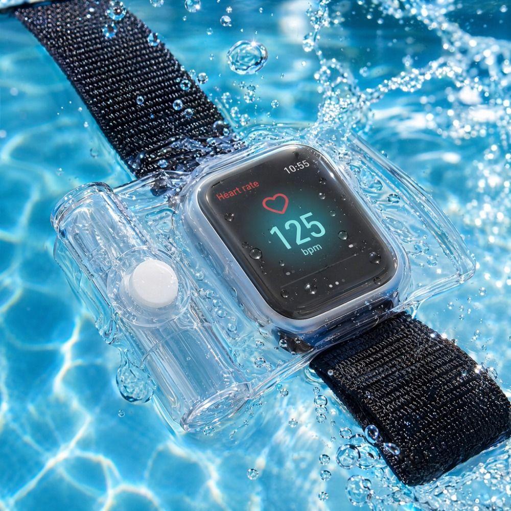Portable Swim Smartwatch Protector IPX8 Waterproof Children's Watch Seal Bag Drifting