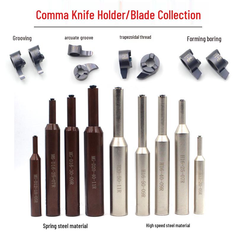 Deep Groove Cutting Tool Holder, 4-8mm Inner Hole Cutter