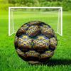 Fußball mit brasilianischem Wappen, Größe 5 - Langlebig, Maschinengenäht, Weich und Komfortabel, Geeignet für Training und Spiele, Geschenk