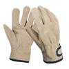 Gilling Mitts Artificial Cowhide Anti Scalding Heat Insulation Thickened BBQ Gloves for Kitchen