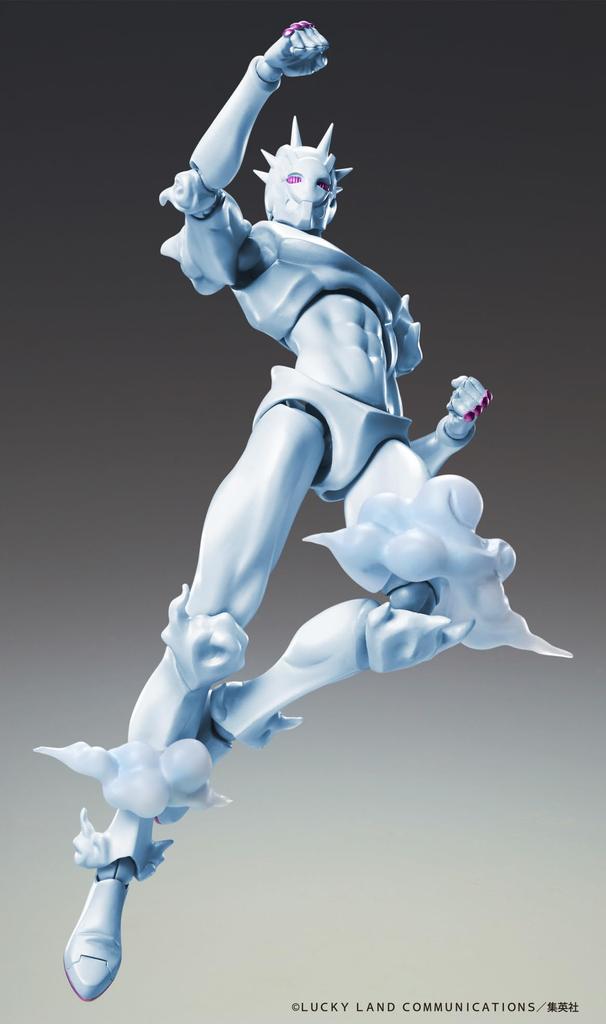 Medicos Entertainment Super Action Statue Bizarre Adventure Teil Stone Ungefähr 165mm PVC ABS POM Bemalte Bewegliche Figur "JoJo's 6 Ocean" "W.R."