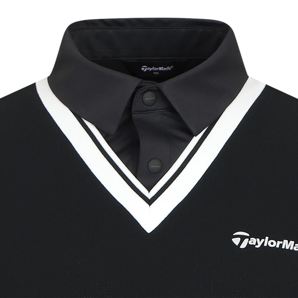 TAYLORMADE APPAREL 26Ss Men'S Layered Collared T-Shirt T8031T61242-199