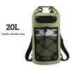 BEPAN 40L Floating Dry Bag for Kayaking Swimming Beach Waterproof Water Sports Rafting Boating Backpack Mesh Kayak Roll Top Travel Bag