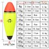 Long/oval Plastic Cat Fish Ball Boia Fishing Float Eva Foam Bobber