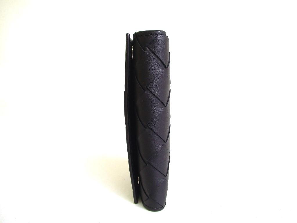 Authentic BOTTEGA VENETA Black Leather Silver H/W 6 Pics Key Cases #a120  Refurbished