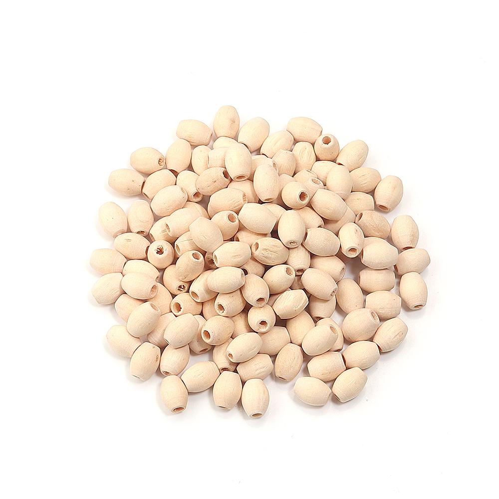 20-200 шт./лот Разные размеры Натуральные Деревянные Бусины Свободно Расположенные Овальные Деревянные Бусины Для DIY Ручной Работы Браслет Ожерелье Аксессуары для Украшений