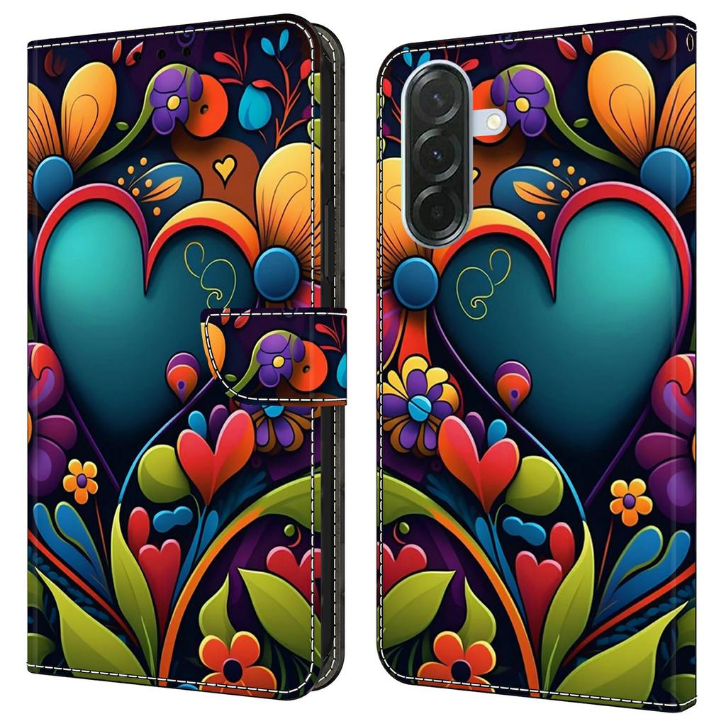 For Samsung Galaxy A37 5G Case PU Leather Wallet Phone Cover with Stand