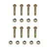 Strong Shear Bolt and Nut Kit for High Stress Applications Pack of 8 Compatible with ST524 ST624 ST724 Machinery Models