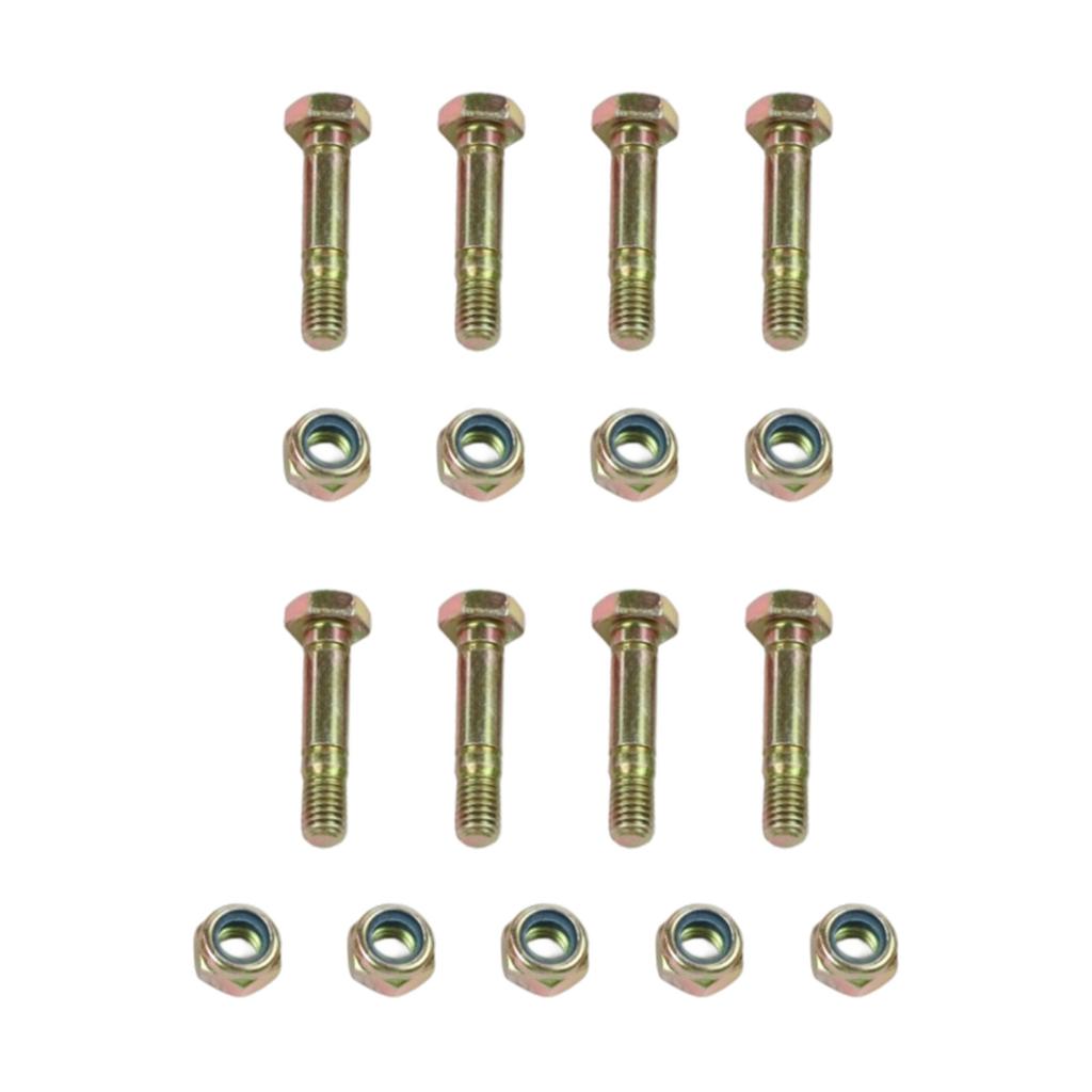 Strong Shear Bolt and Nut Kit for High Stress Applications Pack of 8 Compatible with ST524 ST624 ST724 Machinery Models