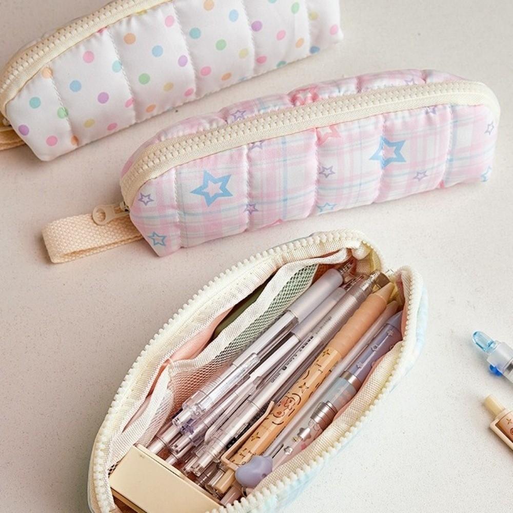 Large Capacity Pencil Case Multifunctional Stationery Bag Aesthetic Pen Box Students