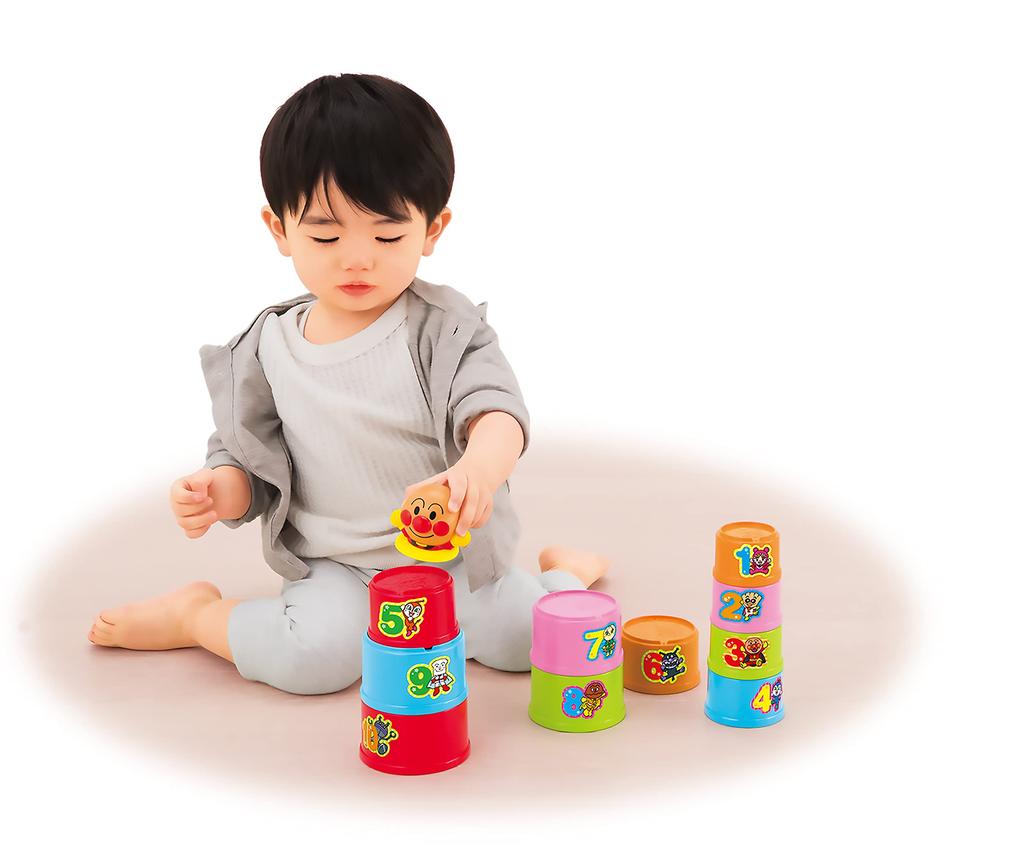 Anpanman Genius Brain Stacking Cup