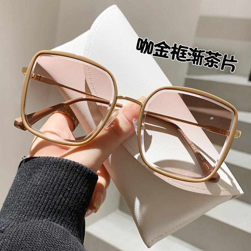 

Женские летние солнцезащитные очки Антибликовые / Улучшенное ощущение / Крупная оправа Защита от УФ / Яркого света