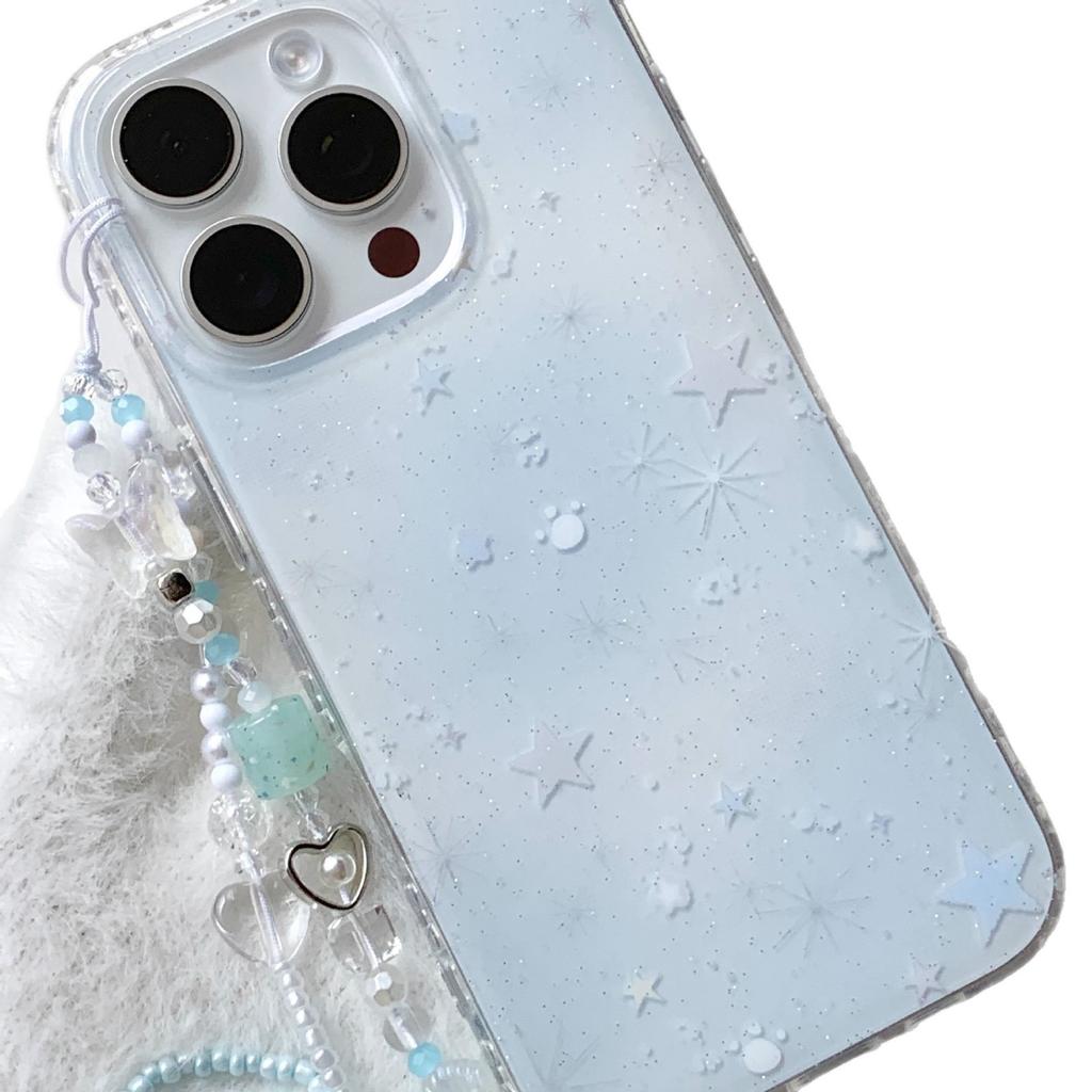 Rendering Blue Star for Apple 13 Phone Case for IPhone16/14 Female 15/12pro/11 Full 17promax