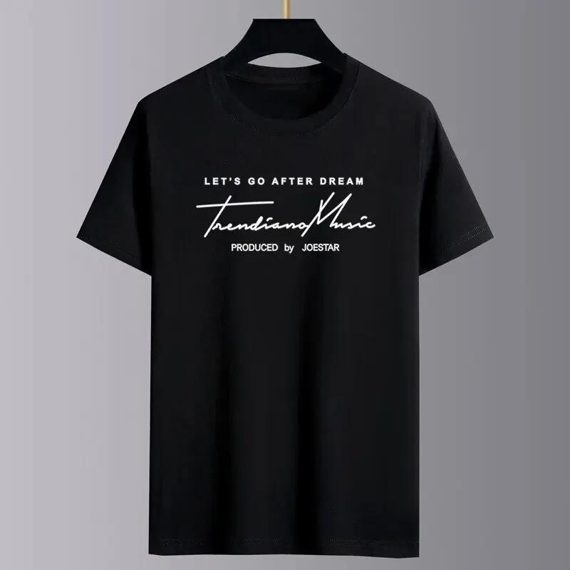 

100% хлопок футболка с коротким рукавом мужская свободного покроя модная спортивная футболка с коротким рукавом летняя повседневная женская дышащая футболка с круглым вырезом XXXXXL