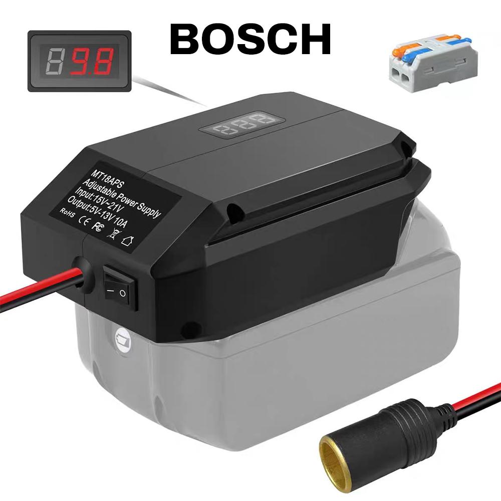 

Понижающий преобразователь DC 18 В в 12 В для аккумулятора Makita/DEWALT/MILWAUKEE/BOSCH 18 В, адаптер для аккумулятора Power Wheels