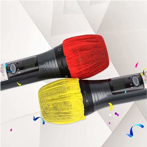 Microphone Covers, Noise-Proof Microphone Covers, Windproof, Dustproof, Antibacterial, Noise-Proof, Pack of 200