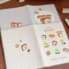 Hand-Tearable 2027 Planner Writable Weekly Monthly Planner Cute Cartoon Diary  Students