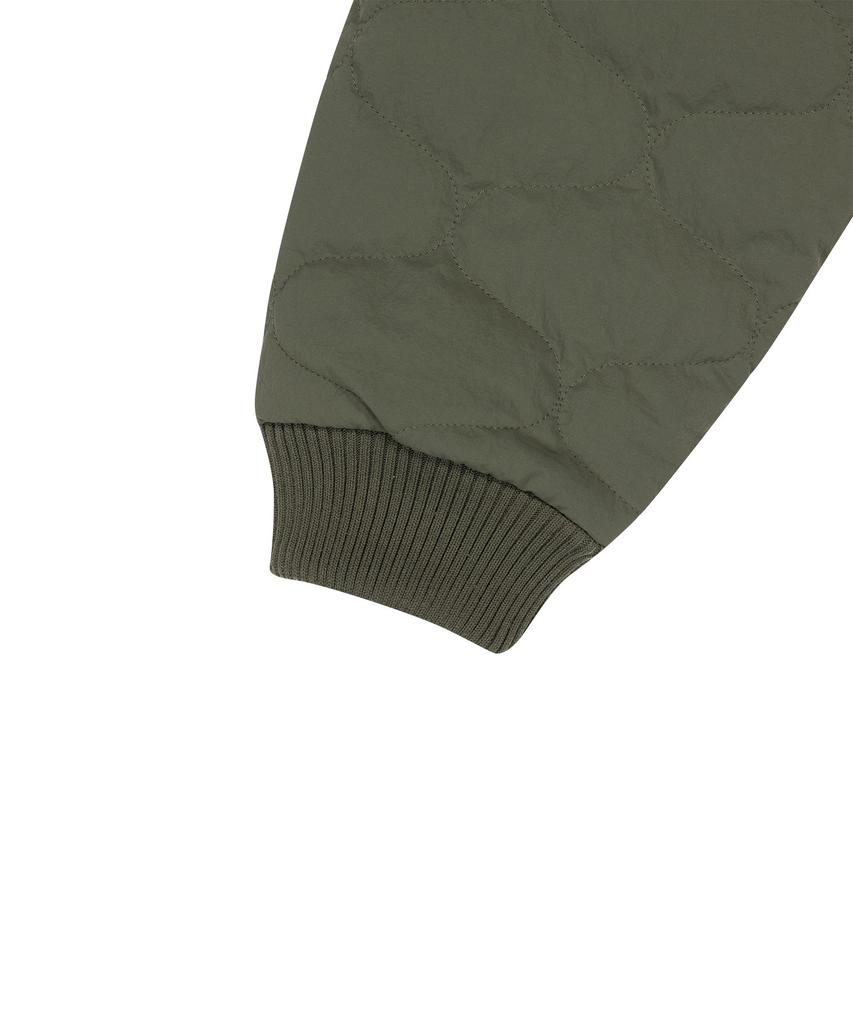 Offgrid Og Wave Quilted Light Padded Jacket - Khaki