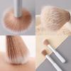 Makeup Tools Set: Blush, Nose Shadow, Highlighter & Brightening Brushes - Individually Packaged