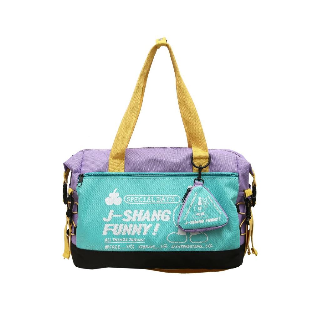 Travel bag Large capacity trendy cool unit price bag Portable business trip storage Luggage handbag Fitness training Lightweight