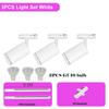 Led Track Light Replaceable GU10 Bulb Track Lamp 110v 220v for Clothing Shop Store Kitchen Living Room Decor Spotlight Lighting