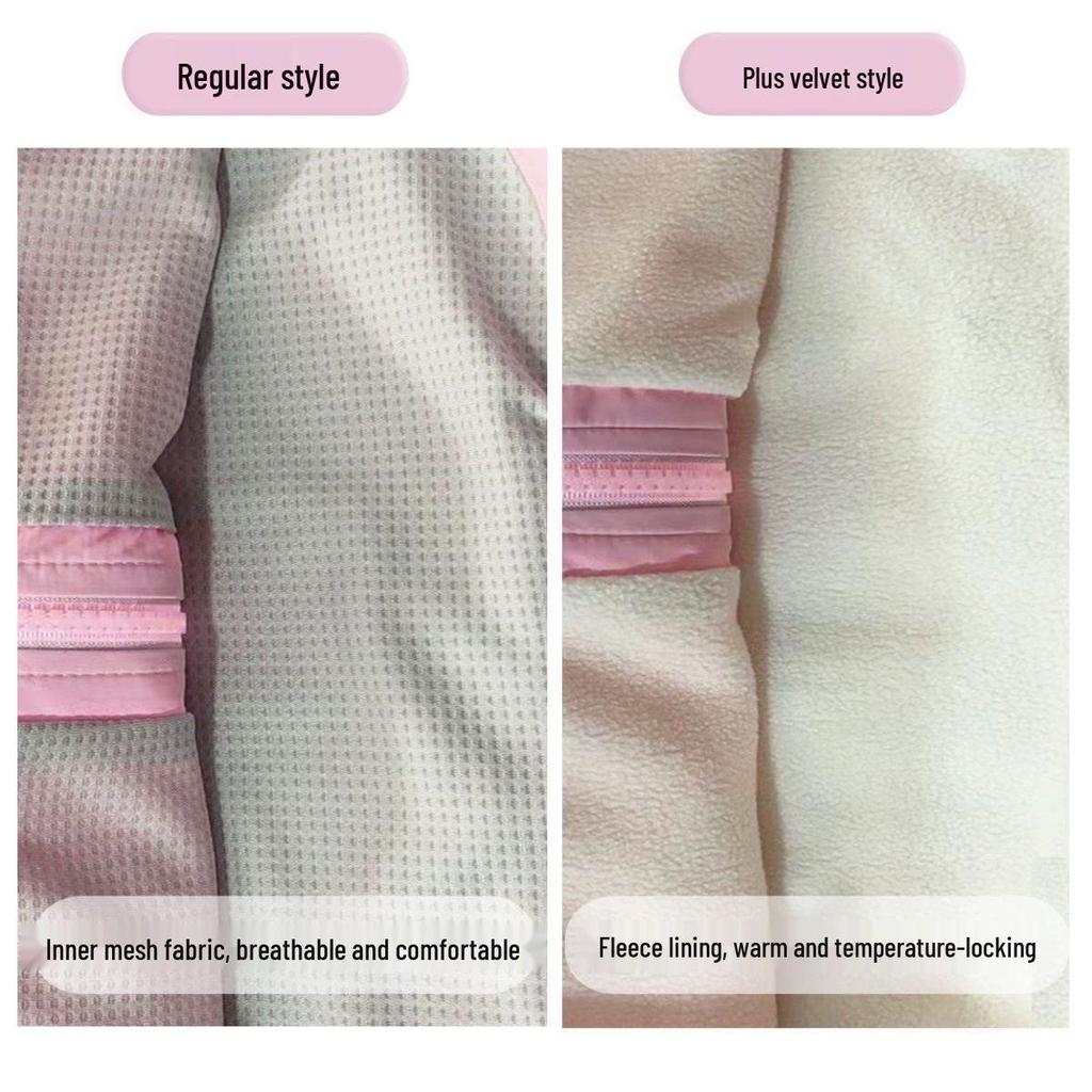 Paw Patrol Kids' Windbreaker & Fleece Jeans Set - Autumn/Winter Style for Toddlers & Girls.