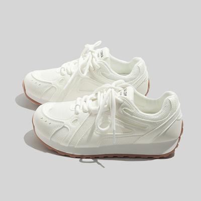 Zomer nieuwe mesh dames witte schoenen alles-passende sneaker ademende skateschoenen modieuze casual schoenen modieuze heren enkellaags schoenen