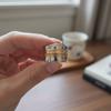 Engraved Line Two-tone Ring Double Layer Punk Style Ring  Holiday Accessories