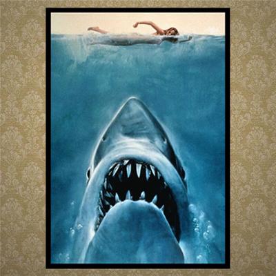 5D DIY Diamond Painting Cartoon Animal Shark Diamond Embroidery Cross Stitch