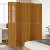 VidaXL Room Divider 5 Panels, Room Separator, Privacy Screen, Folding Screen Bedroom Living Room, Brown Wood 358824