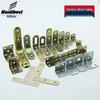 Thickened Cold-Rolled Steel 90° Angle Shelf Support Bracket, L-Shaped Furniture Hardware Connector