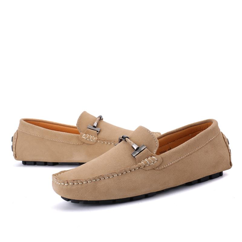 Newest Luxury Men Loafers Shoes Genuine Leather Casual Shoes Men Lightweight Handmade Moccasins Driving Shoes Flats Big Size 38-47