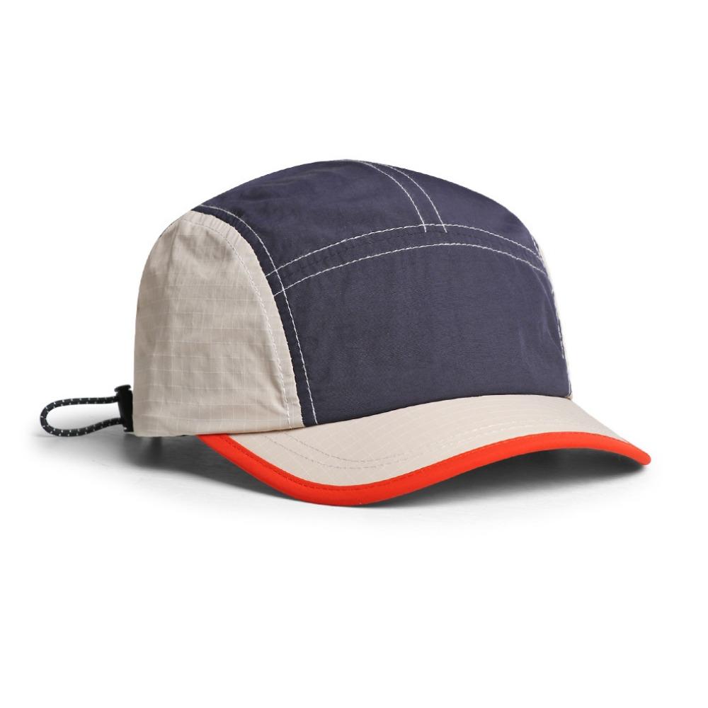 Color Matching Quick-drying Cap Summer Style Peaked Cap Hip-hop Retro Baseball Cap Men Women