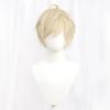 Synthetic Short Straight Cosplay Wig White Green Purple Brown Black Blue Gray Orange Red Fluffy Heat Resistant Hair Anime Wigs