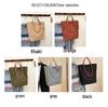 Women's Solid Color Nylon Crossbody Bag - Large Capacity, Versatile Handbag for Work and Commute