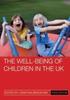 The The Well-being of Children In the UK Book