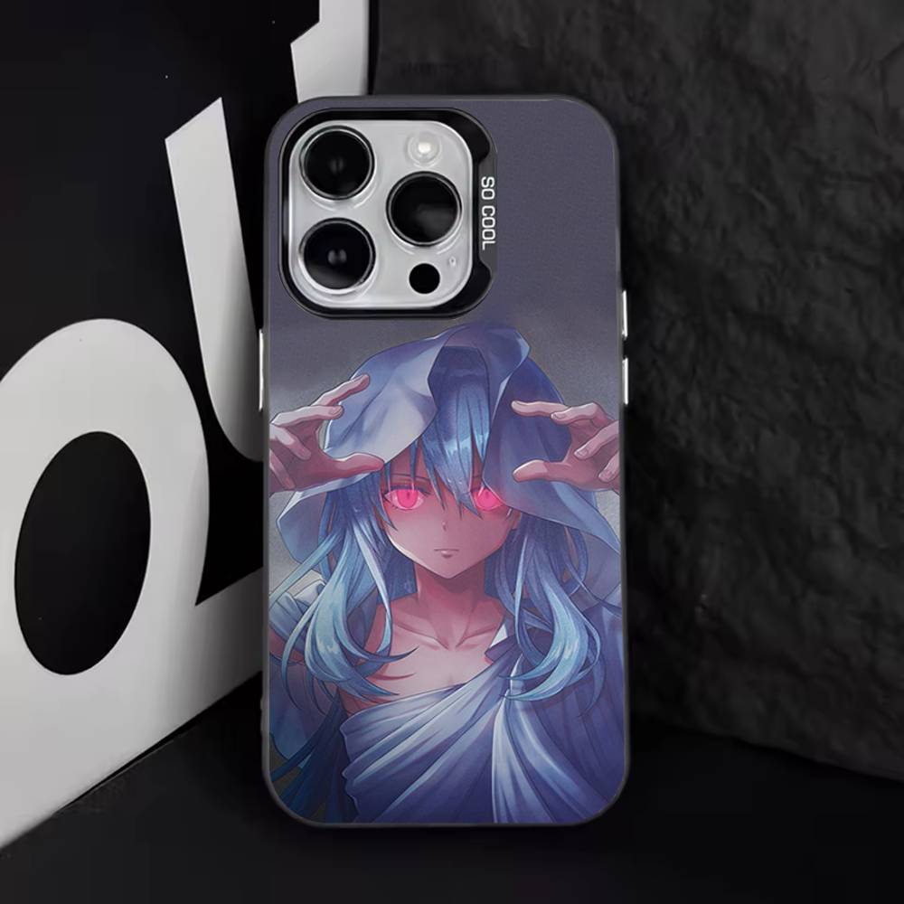 

R-Rimuru T-Tempest Slime Phone Case For iPhone 17,16,15,14,13,12,11,Pro,Max,Plus,E,Air,Mini Black Tpu Cover iPhone16PRO