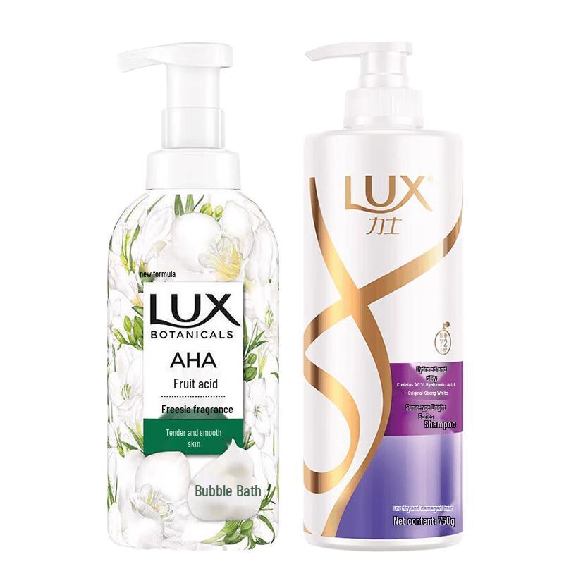Набор геля для душа и увлажняющего шампуня Lux Botanical Freesia
