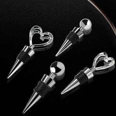 Yousheng Red Wine Cork Heart & Ball Shaped Bottle Stoppers Champagne Preserver for Wine Lovers Wine Accessory Gifts for Christmas Birthdays