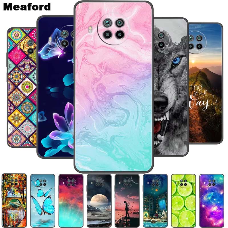 For Xiaomi Mi 10T Lite Case Silicon Cover Phone Case For Xiaomi Mi 10T Lite 5G Soft Cases bumper coque mi10T 10 T Lite Fundas