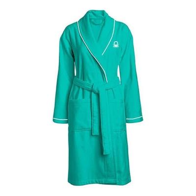 Bathrobe - BENETTON - Rainbow - Light Blue - Size L/XL - 100% Cotton