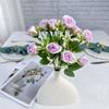 Flower Rose Fake Bouquet Hotel Interior Wedding Decor Bright Creative Color