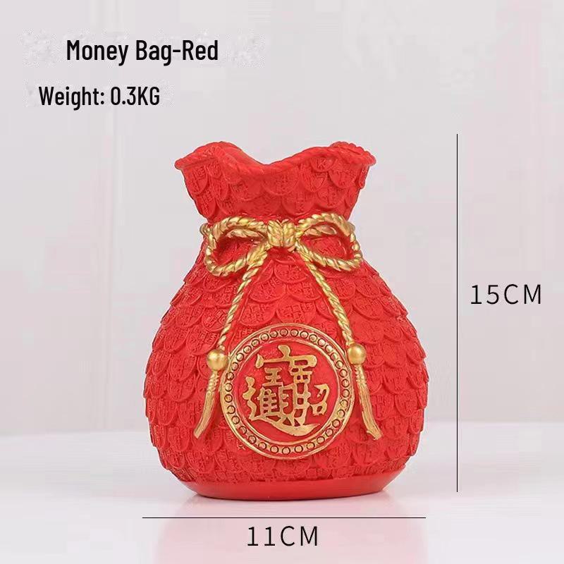 

Ваза для благословення колосків пшениці в китайському стилі: Смоляна прикраса для декору вітальні