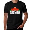 Tomato Sauce Day Passata Family Tradition T-Shirt Sports Casual Tee Shirt