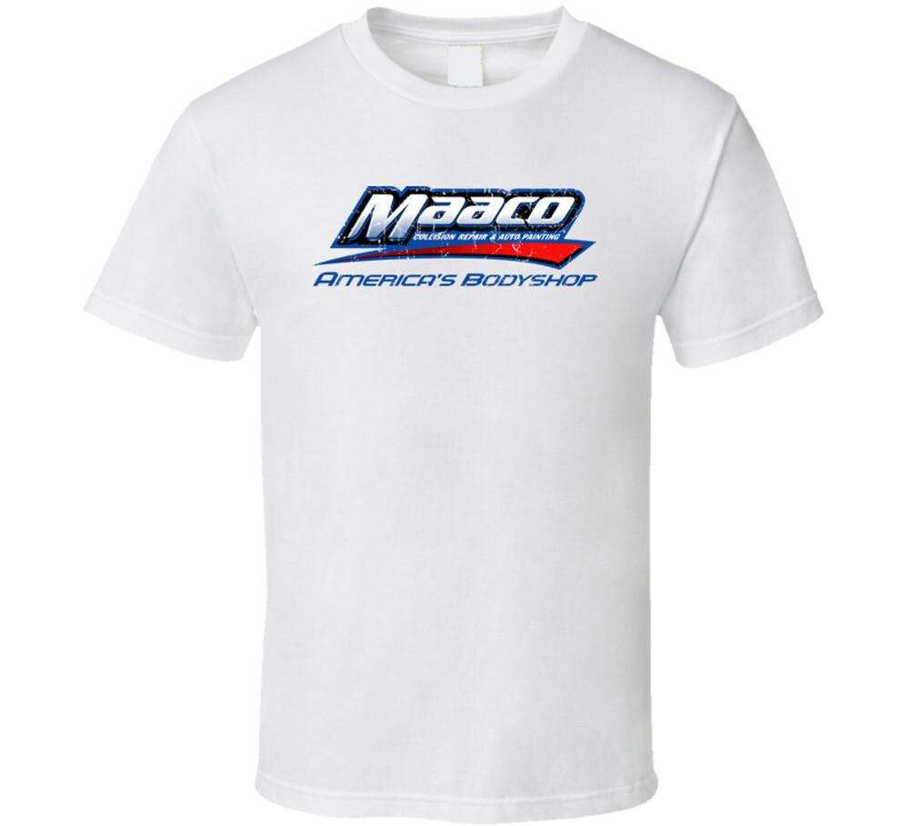 Maaco Автомобиль Автомобиль Грузовик Мотоцикл Автозапчасти Крутой Потертый Стиль Логотип Бренда L