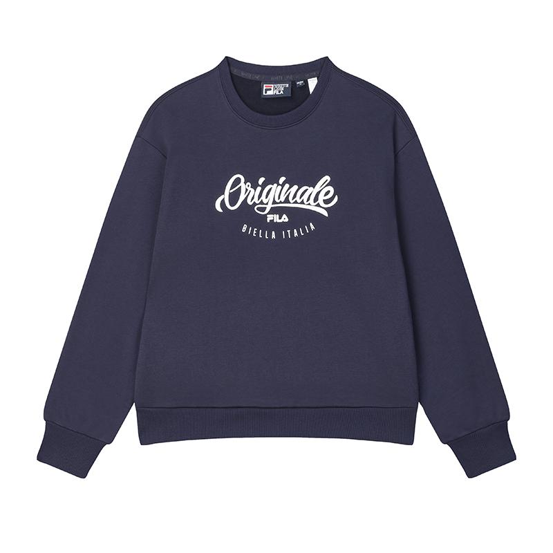 

New FILA Sweatshirt Women s Black Ink F11W449212FDB 170/88A/L