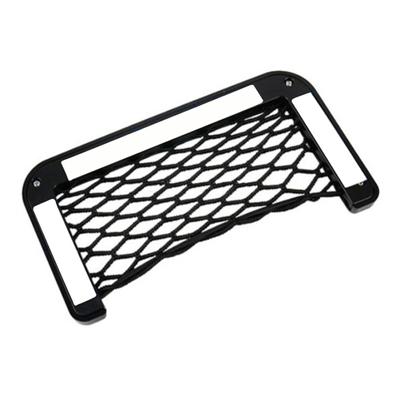 Durable Hollow Mesh Self-Adhesive Car Pocket Storage Bag Pouch Phone Holder