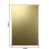 Segno Metallico Vintage 'Girl Power Flower' Ispirazionale Sii Gentile con la Tua Mente Decorazione Murale per Camera da Letto